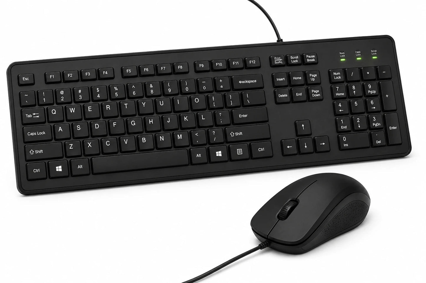 Plug & Play Wired Keyboard Mouse Combo - Creators Mind Shop