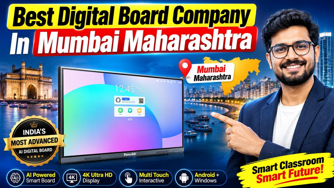Best Digital Board Company In Mumbai Maharashtra | PencilAi AI Digital Board for Smart Classrooms - Creators Mind Shop