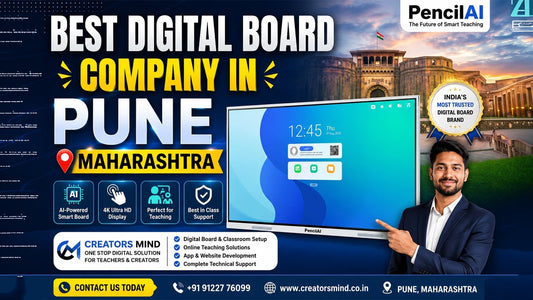 Best Digital Board Company in Pune Maharashtra - Creators Mind Shop