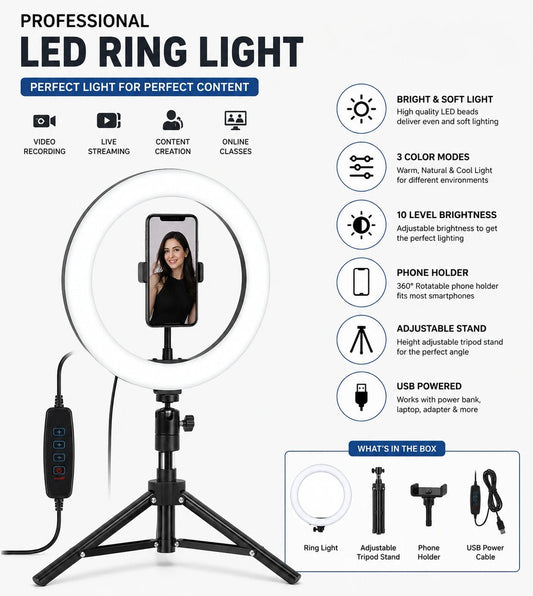 LED Ring Light - Creators Mind Shop
