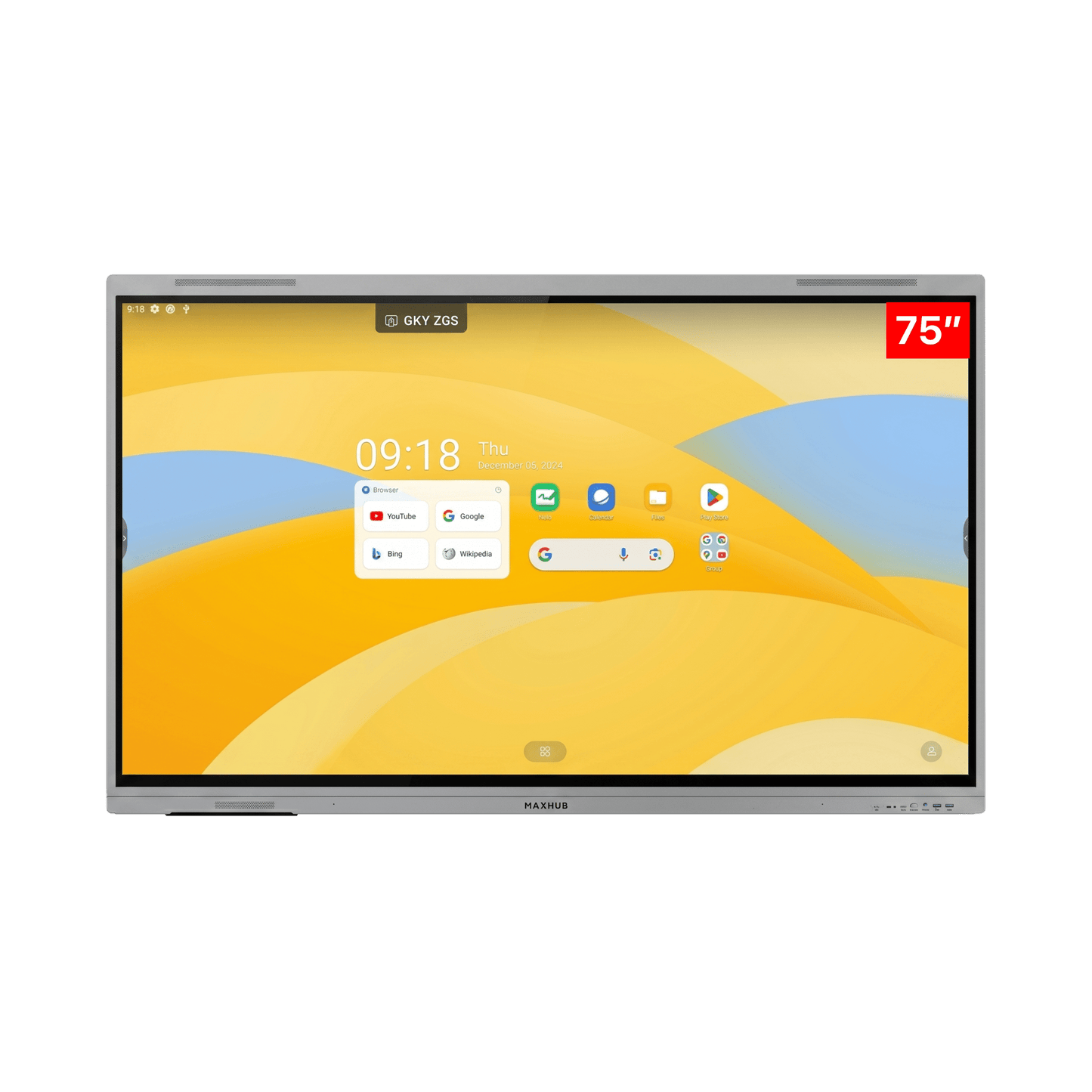 Maxhub U3 Digital Board – 75 Inch - Creators Mind Shop