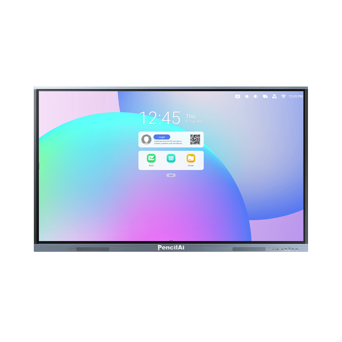 Pencil AI 75 Inch A14 Plus Interactive Digital Board Without Camera & Mic - Creators Mind Shop
