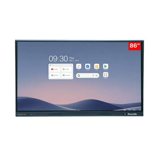 Pencil AI 86 Inch A16 Plus Interactive Digital Board Without Camera & Mic - Creators Mind Shop