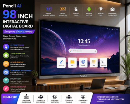 Pencil AI Interactive Digital Board - Creators Mind Shop
