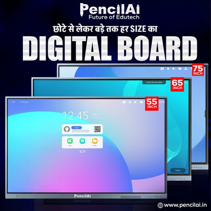 PencilAi Digital Board – 75 Inch - Creators Mind Shop