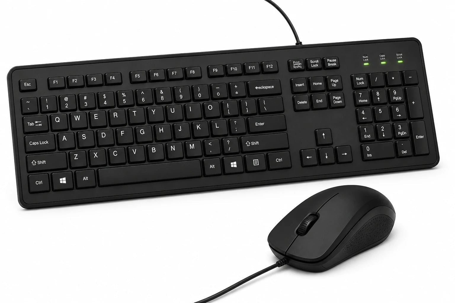 Plug & Play Wired Keyboard Mouse Combo - Creators Mind Shop
