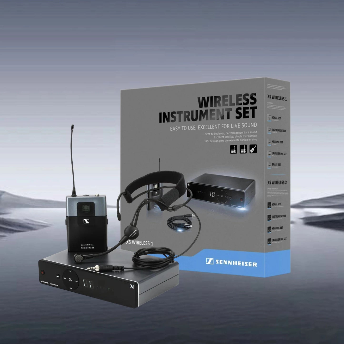 Sennheiser XSW 1 - ME3 Wireless Headset Microphone System - Creators Mind Shop