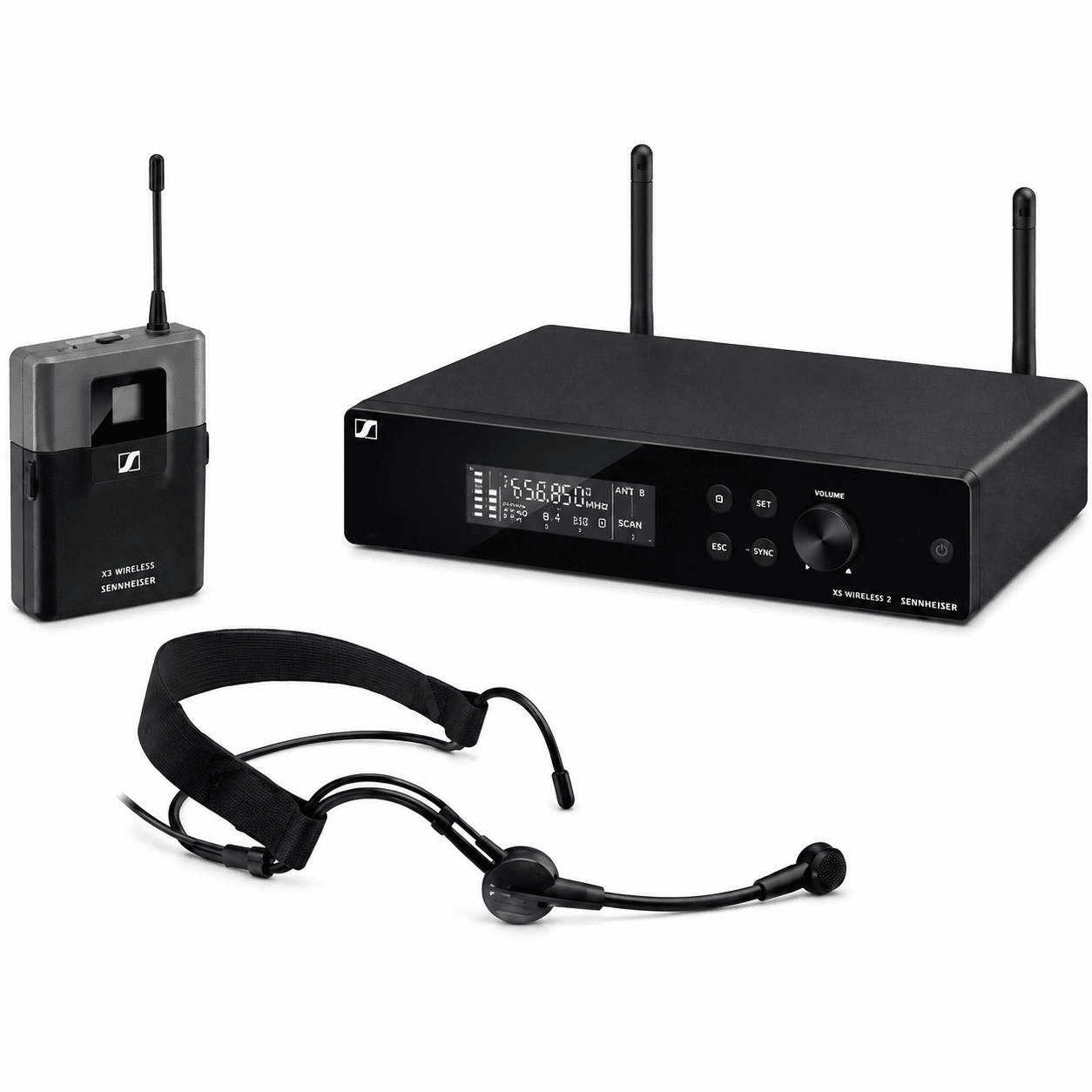Sennheiser XSW 1 - ME3 Wireless Headset Microphone System - Creators Mind Shop
