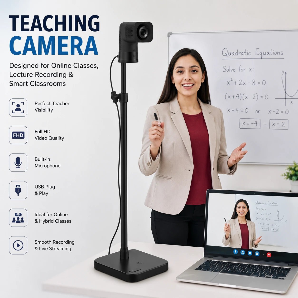 Teaching Camera for Smart Classroom & Online Education - Creators Mind Shop