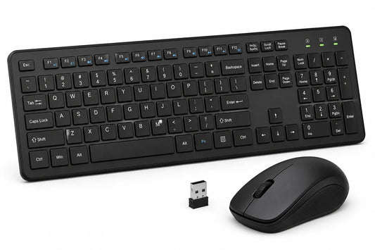Wireless Keyboard & Mouse Combo - Creators Mind Shop